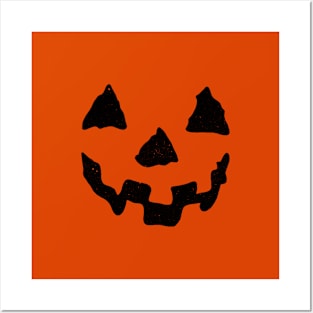 Halloween Spooky Pumpkin Posters and Art